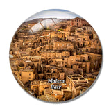Italy Matera 3D Fridge Magnet Crystal Glass