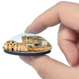 Italy Matera Sassi San Pietro Caveoso 3D Fridge Magnet Crystal Glass