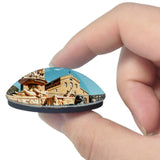 Italy Messina Church Sculpture Sicily 3D Fridge Magnet Crystal Glass