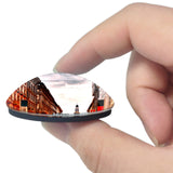 Italy Milan  Centre Street 3D Fridge Magnet Crystal Glass