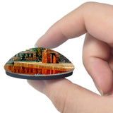 Italy Milan Temple 3D Fridge Magnet Crystal Glass