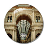 Italy Milan Viktor Emanuel Galerie 3D Fridge Magnet Crystal Glass