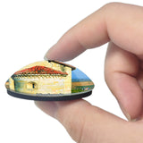 Italy Monferrato Moleto Ottiglio 3D Fridge Magnet Crystal Glass