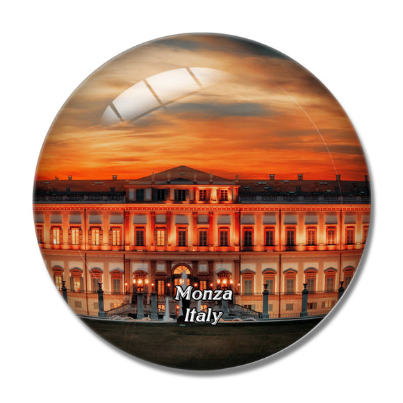 Italy Monza Park 3D Fridge Magnet Crystal Glass