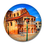 Italy Murano Church Venice 3D Fridge Magnet Crystal Glass