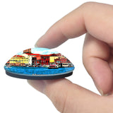 Italy Murano  Venice 3D Fridge Magnet Crystal Glass