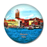 Italy Murano  Venice 3D Fridge Magnet Crystal Glass