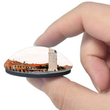 Italy Murano Lighthouse 3D Fridge Magnet Crystal Glass