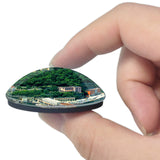 Italy Naples Campania 3D Fridge Magnet Crystal Glass