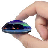 Italy Naples Coast 3D Fridge Magnet Crystal Glass