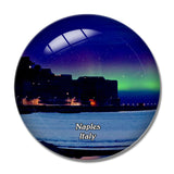 Italy Naples Coast 3D Fridge Magnet Crystal Glass