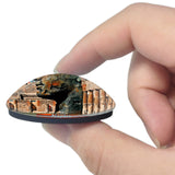 Italy Naples Pompeii Statue 3D Fridge Magnet Crystal Glass