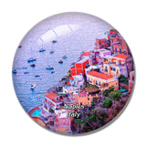 Italy Naples Positano 3D Fridge Magnet Crystal Glass