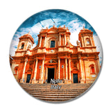 Italy Noto Cathedral Sicily 3D Fridge Magnet Crystal Glass