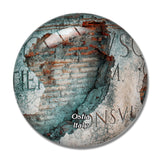 Italy Ostia Ancient Ruins 3D Fridge Magnet Crystal Glass