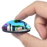 Italy Ostia Antica 3D Fridge Magnet Crystal Glass