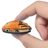 Italy Padova Church 3D Fridge Magnet Crystal Glass