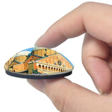 Italy Padova Dome Church 3D Fridge Magnet Crystal Glass