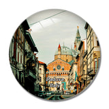 Italy Padova Street Train 3D Fridge Magnet Crystal Glass