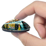 Italy Padova Street Train 3D Fridge Magnet Crystal Glass