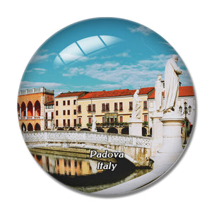 Italy Padova 3D Fridge Magnet Crystal Glass