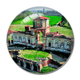 Italy Pavia The Castle Procaccini 3D Fridge Magnet Crystal Glass