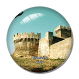 Italy Piombino Castle 3D Fridge Magnet Crystal Glass