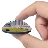 Italy Pisa Campo Architecture 3D Fridge Magnet Crystal Glass