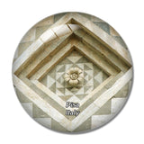 Italy Pisa Stonework 3D Fridge Magnet Crystal Glass