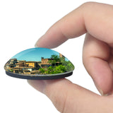 Italy Pisa Village 3D Fridge Magnet Crystal Glass