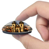 Czech Church of Our Lady Before Tyn Prague 3D Fridge Magnet Crystal Glass