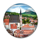 Czech Church of St.Vitus Cesky Krumlov 3D Fridge Magnet Crystal Glass