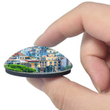 Italy Rome Houses  Building 3D Fridge Magnet Crystal Glass