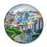 Italy Rome Houses  Building 3D Fridge Magnet Crystal Glass