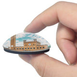 Italy Siena 3D Fridge Magnet Crystal Glass