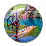 Italy Terni 3D Fridge Magnet Crystal Glass