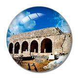 Italy Terracina 3D Fridge Magnet Crystal Glass