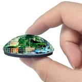 Italy Terracina 3D Fridge Magnet Crystal Glass