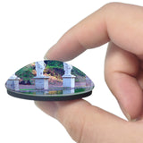 Italy Tivoli Villa Adriana 3D Fridge Magnet Crystal Glass