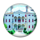 Italy Treviso Roncade Castle 3D Fridge Magnet Crystal Glass