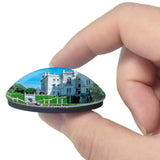 Italy Trieste Castle 3D Fridge Magnet Crystal Glass