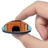 Italy Turin Architecture 3D Fridge Magnet Crystal Glass