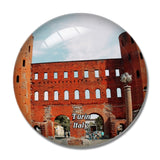 Italy Turin Building Piedmont 3D Fridge Magnet Crystal Glass
