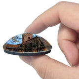 Italy Urbino Campanile 3D Fridge Magnet Crystal Glass