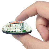 Italy Varese Borromeo Castle 3D Fridge Magnet Crystal Glass