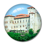 Italy Varese Borromeo Castle 3D Fridge Magnet Crystal Glass
