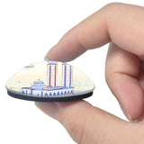 Dakar Senegal 3D Fridge Magnet Crystal Glass