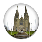 UK England Armagh St. Patrick's Cathedral 3D Fridge Magnet Crystal Glass