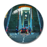 UK England Bristol Bridge 3D Fridge Magnet Crystal Glass