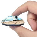 UK England Burnham-on-Sea 3D Fridge Magnet Crystal Glass